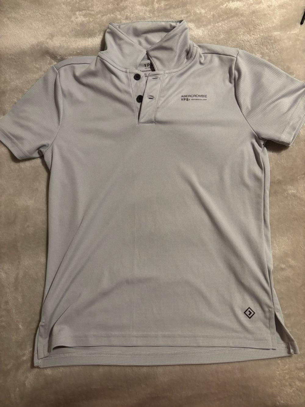 Abercrombie Boy’s Light Gray Polo Shirt